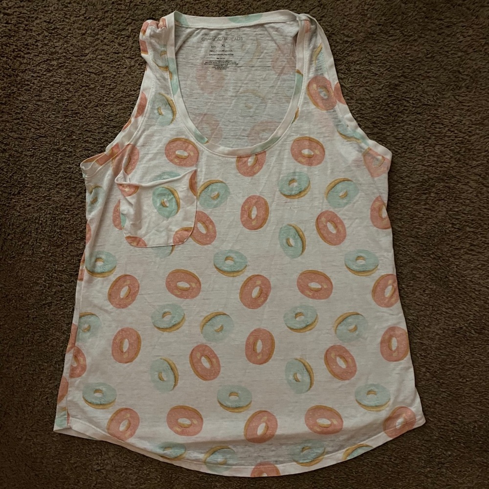 Donut tank top